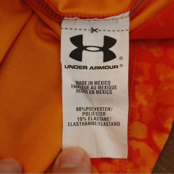 Orange under armour workout shirt - Picture 7 of 7